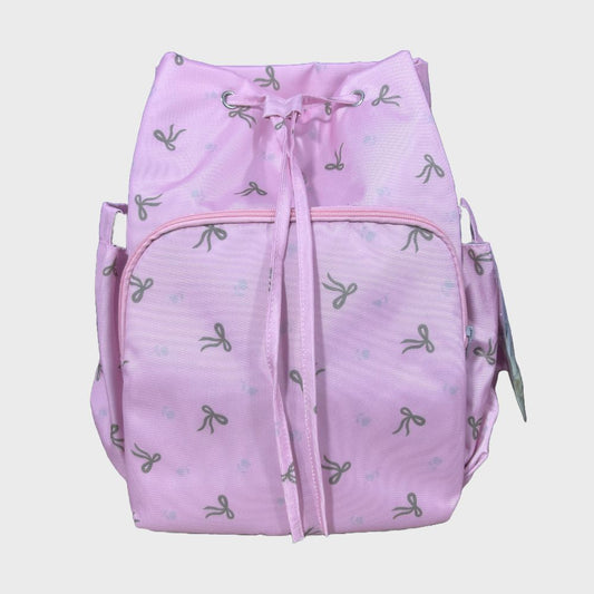 Pañalera Tipo Morral Rosada BL Mommy Bags