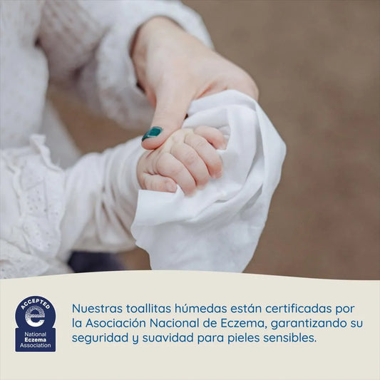 Pañitos Húmedos Aqua Baby 99.9% Agua y Aloe Vera