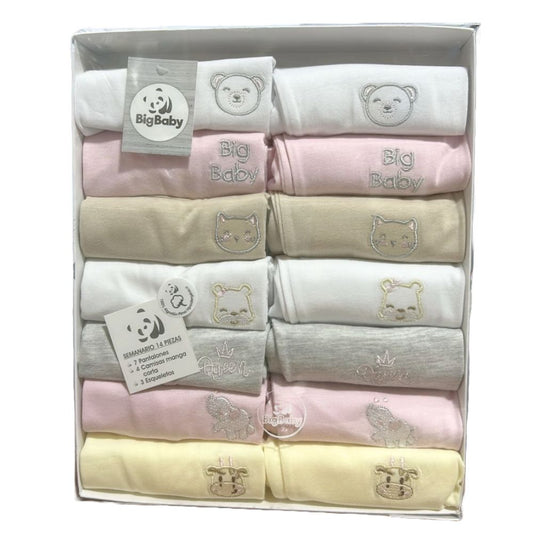 Semanario 14 Piezas Niña Big Baby