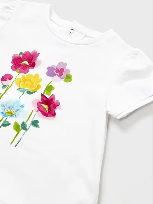 Vestido Flores de Campo Tul Mayoral 1971