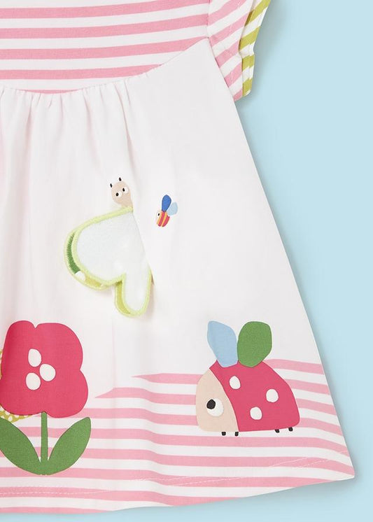 Vestido Campo Floral Mayoral 1833 Niña