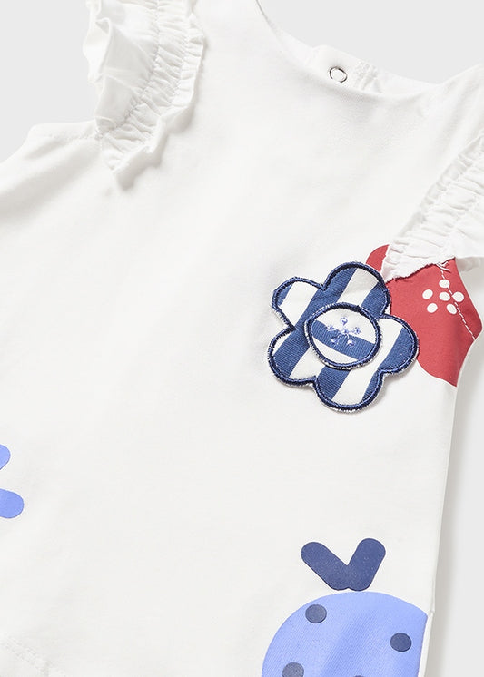 Vestido Blanco Mariquita Mayoral 1806