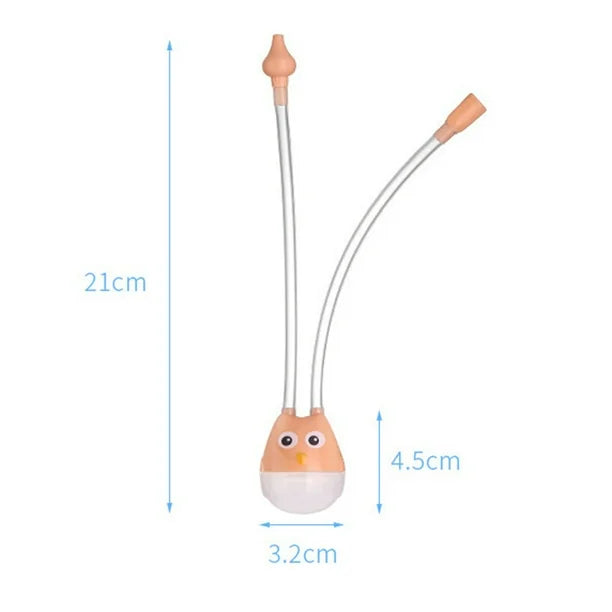 Aspirador Succión Nasal Manual Búho Only Baby 0 meses +