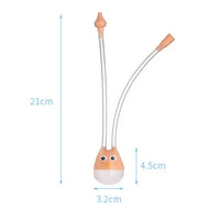 Aspirador Succión Nasal Manual Búho Only Baby 0 meses +