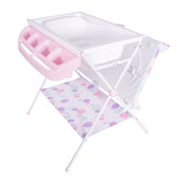 Bañera Con Cambiador Maxi-EB830 Celeste Globos