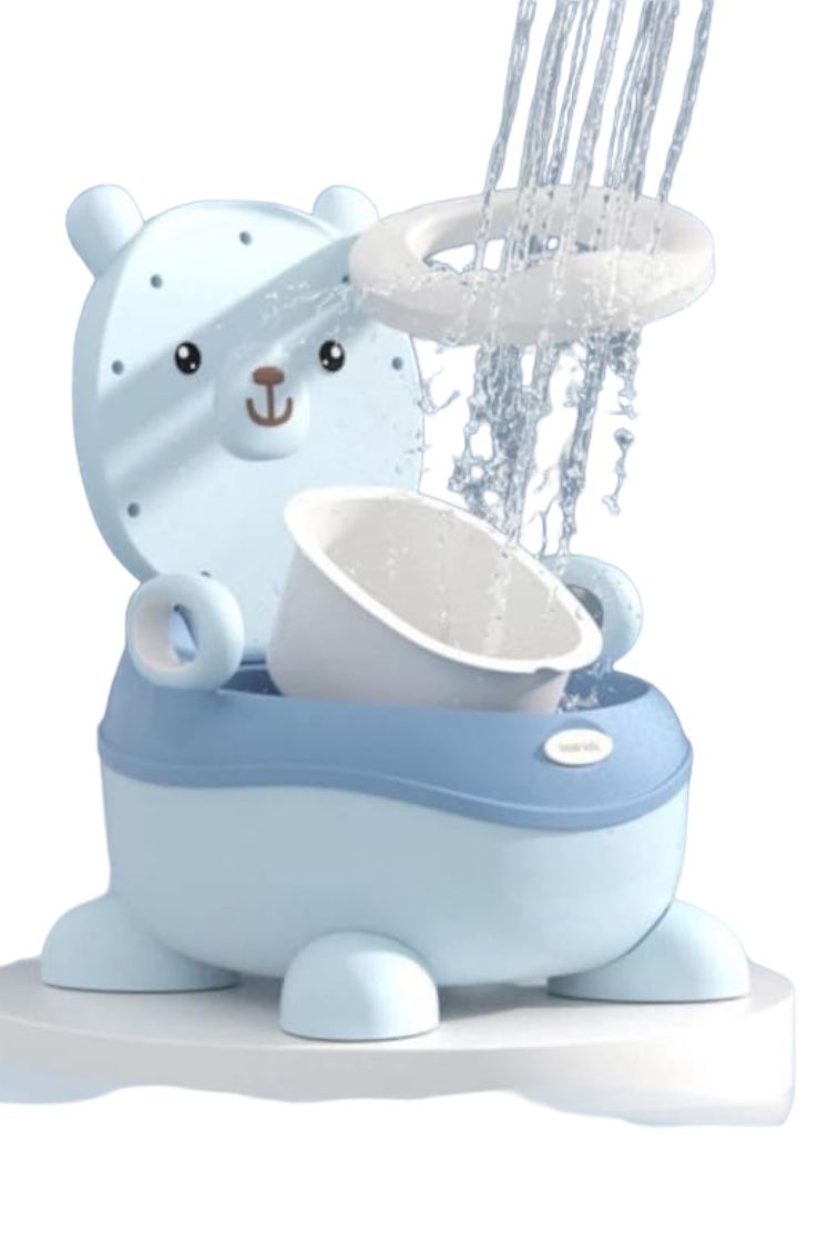 Bacinilla Con Manijas De Agarre Osito/Perrito