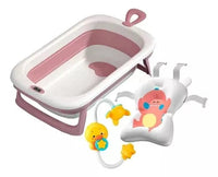 Bañera Plegable Con Regadera y Malla Soporte Maxibaby