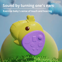 Caja Set Sonajeros Elefante Juguetes Sensoriales Bebé