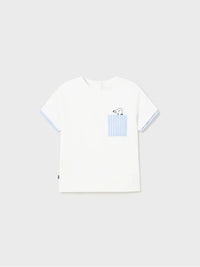 Camiseta Perrito con Bolsillo Mayoral 1018
