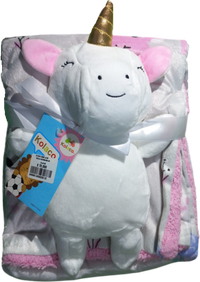 Cobija Unicornio Con Apego