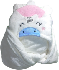 Cobija Unicornio Con Capucha