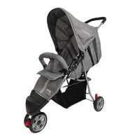 Coche Paseador Asoleador Maxibaby Tres Llantas Negro