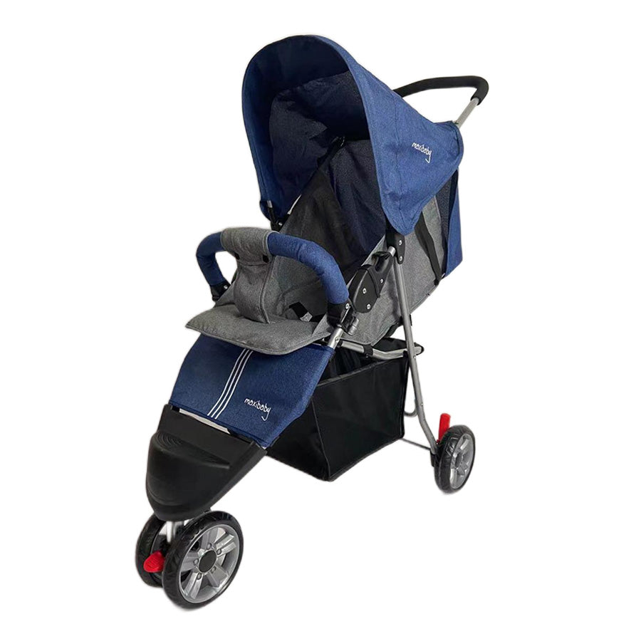 Coche Paseador Asoleador Maxibaby Tres Llantas Negro