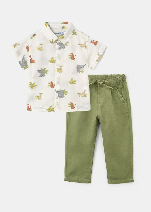 Conjunto 2 Piezas Camisa y Pantalón Mayoral 1112 / 1580