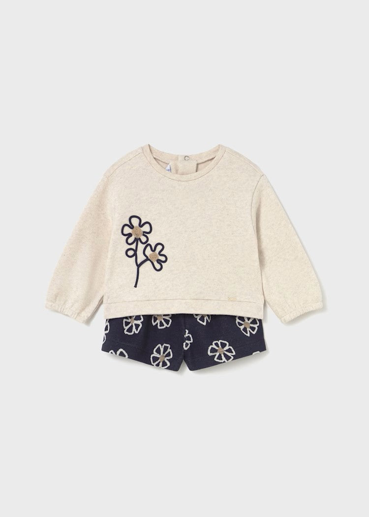 Conjunto 2 Piezas Invierno Floral Mayoral 2262 Niño