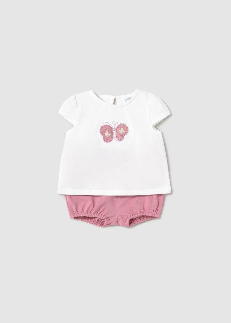 Conjunto 2 Piezas Mariposa Mayoral Niña