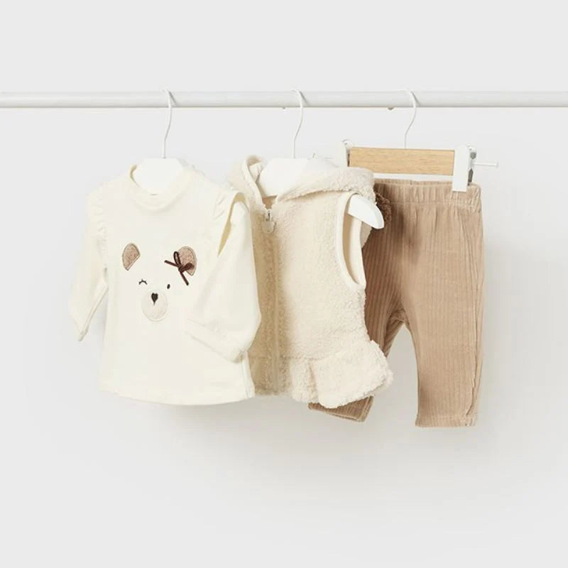 Conjunto Chaleco Invierno 3 Piezas Mayoral 2667 Niña