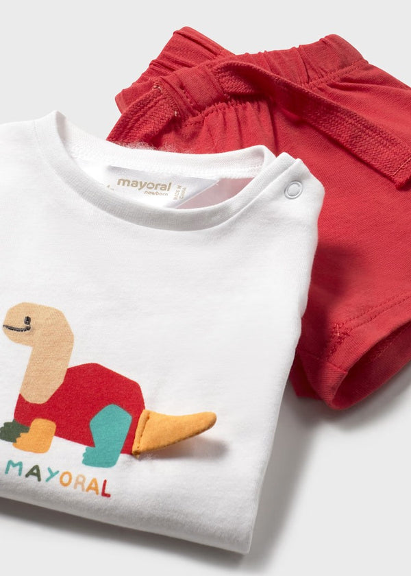 Conjunto Dinosaurios Piezas Sin Mangas Mayoral 1625
