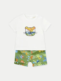 Conjunto Gato de Zoo 2 Piezas Mayoral 1224