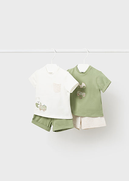Conjunto Oso Carritos 2 Piezas Mayoral 1626 Niño