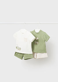 Conjunto Oso Carritos 2 Piezas Mayoral 1626
