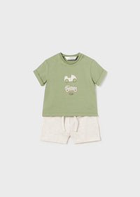 Conjunto Oso Carritos 2 Piezas Mayoral 1626 Niño