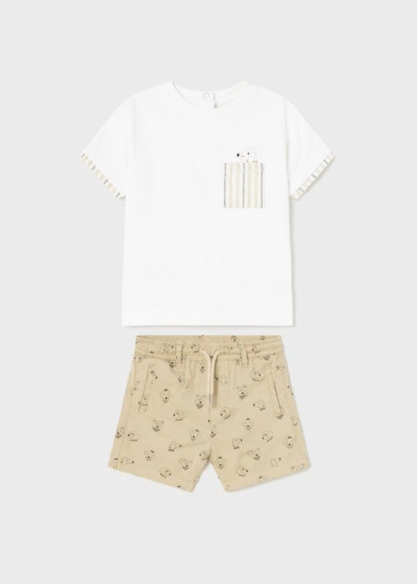 Conjunto Perrito Short y Camiseta Mayoral 1018/1286
