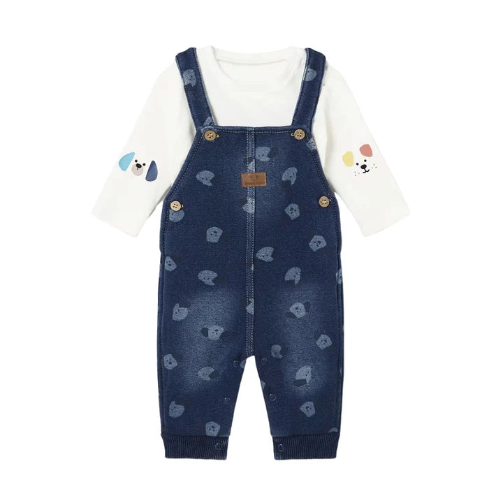 Conjunto Perritos Overol 2 Piezas Mayoral 2633 Niño