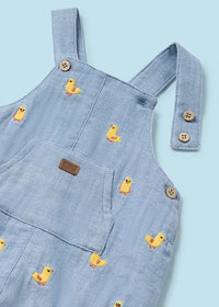 Conjunto Pollitos Overol 2 Piezas Mayoral 1623 Niño
