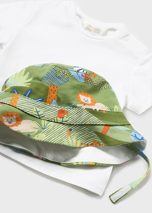 Conjunto Selva Overol Con Gorro 3 Piezas Mayoral 1639