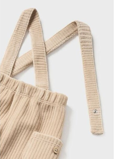 Conjunto 2 Piezas Osito Overol Tirantes Manga Larga Mayoral 2512
