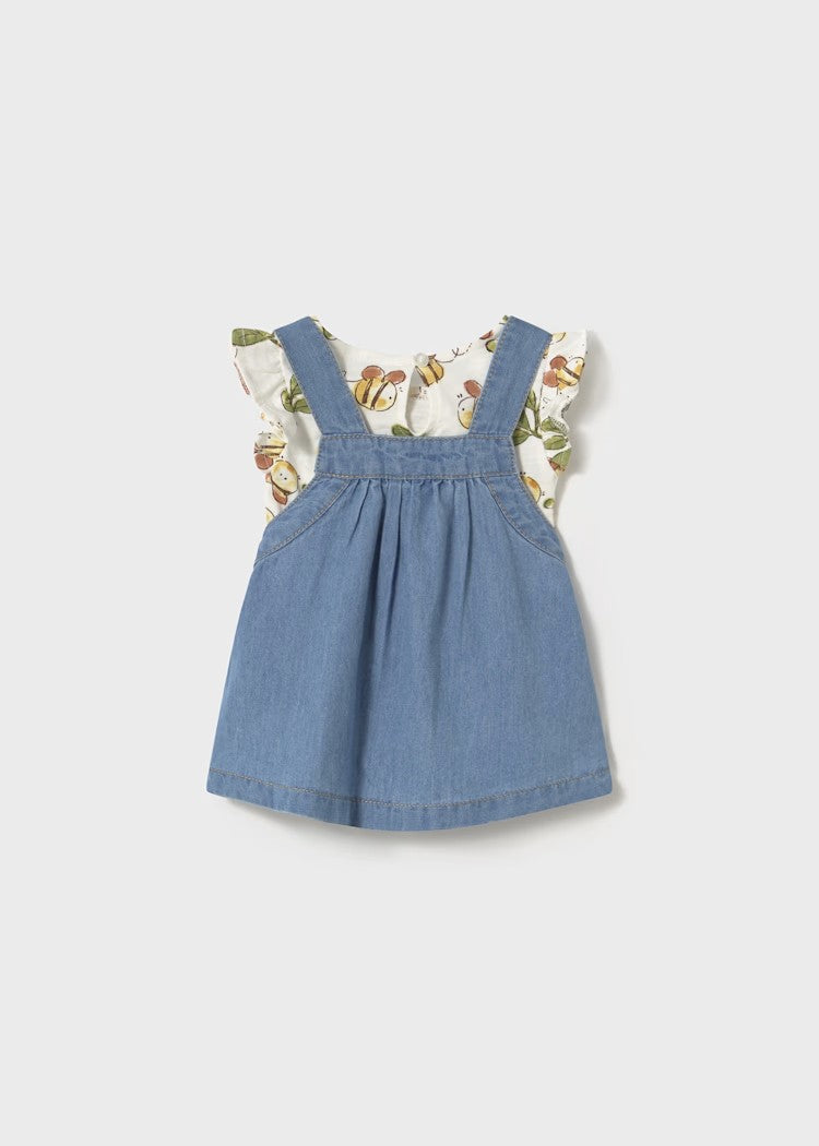 Conjunto Vestido Braga Abejitas Mayoral Niña