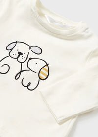 Conjunto 3 Piezas Perrito Amarillo Mayoral Niño