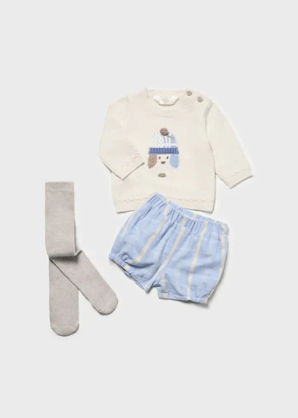 Conjunto 3 Piezas Cachorro Mayoral 2244