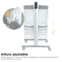 Cuna Colecho Multifuncional 5 Niveles Antirreflujo Pupikids