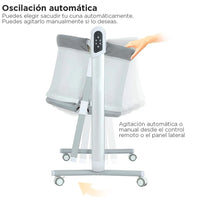 Cuna Colecho Multifuncional 5 Niveles Antirreflujo Pupikids