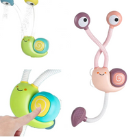 Ducha Eléctrica Regadera Juguete Para Baño Caracol