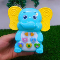 Didáctico Elefante Estimulante Musical Rasca Encías