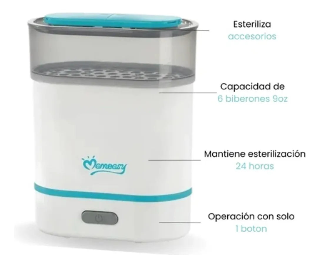 Esterilizador Eléctrico De Biberones Teteros Momeasy