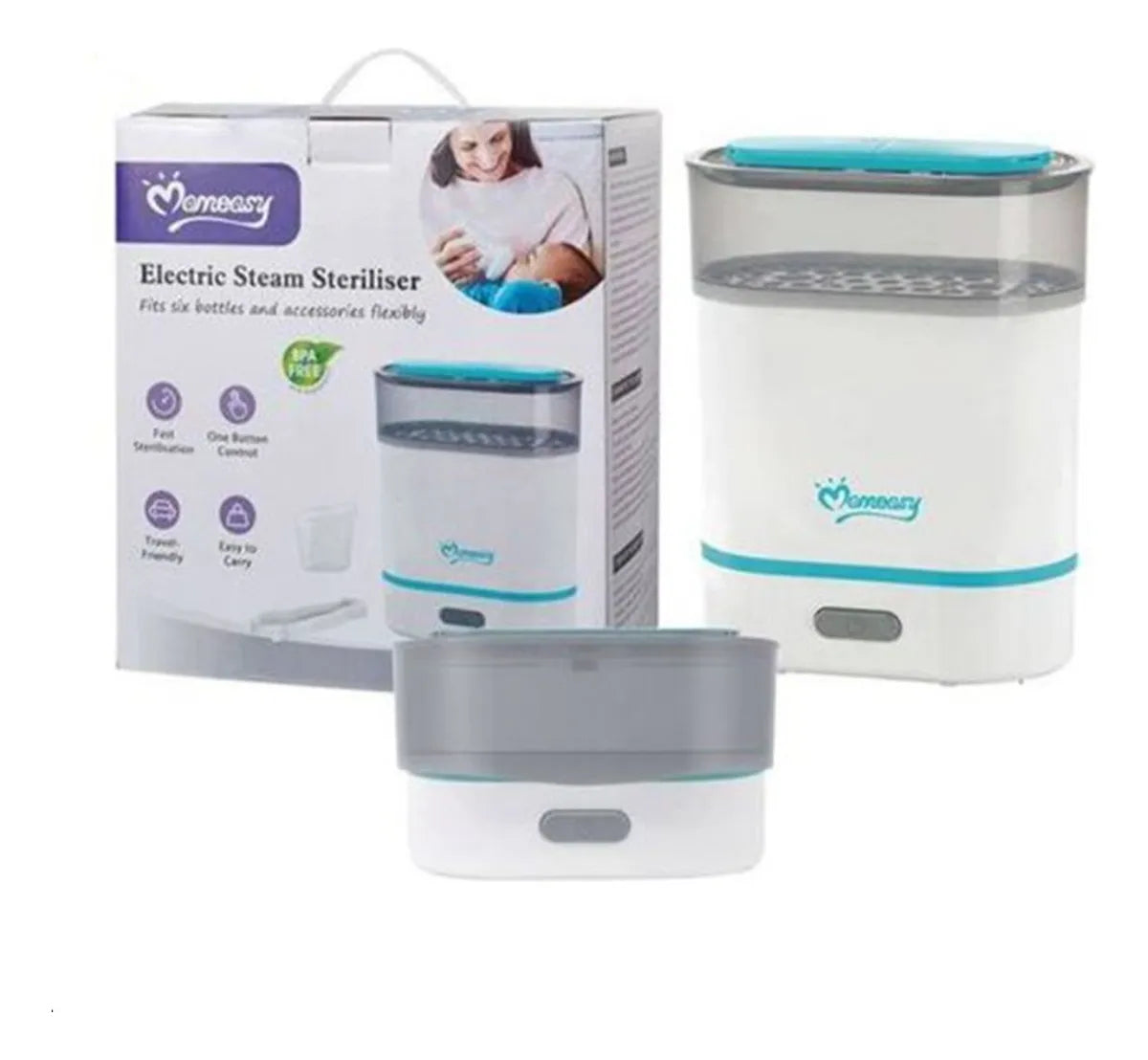 Esterilizador Eléctrico De Biberones Teteros Momeasy