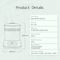 Esterilizador Eléctrico De Biberones Teteros Zimeitu