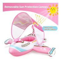 Flotador Inflable Bebé Juguete Natación Avión Capota