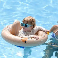 Flotador Inflable Bebé Juguete Natación Perrito Capota
