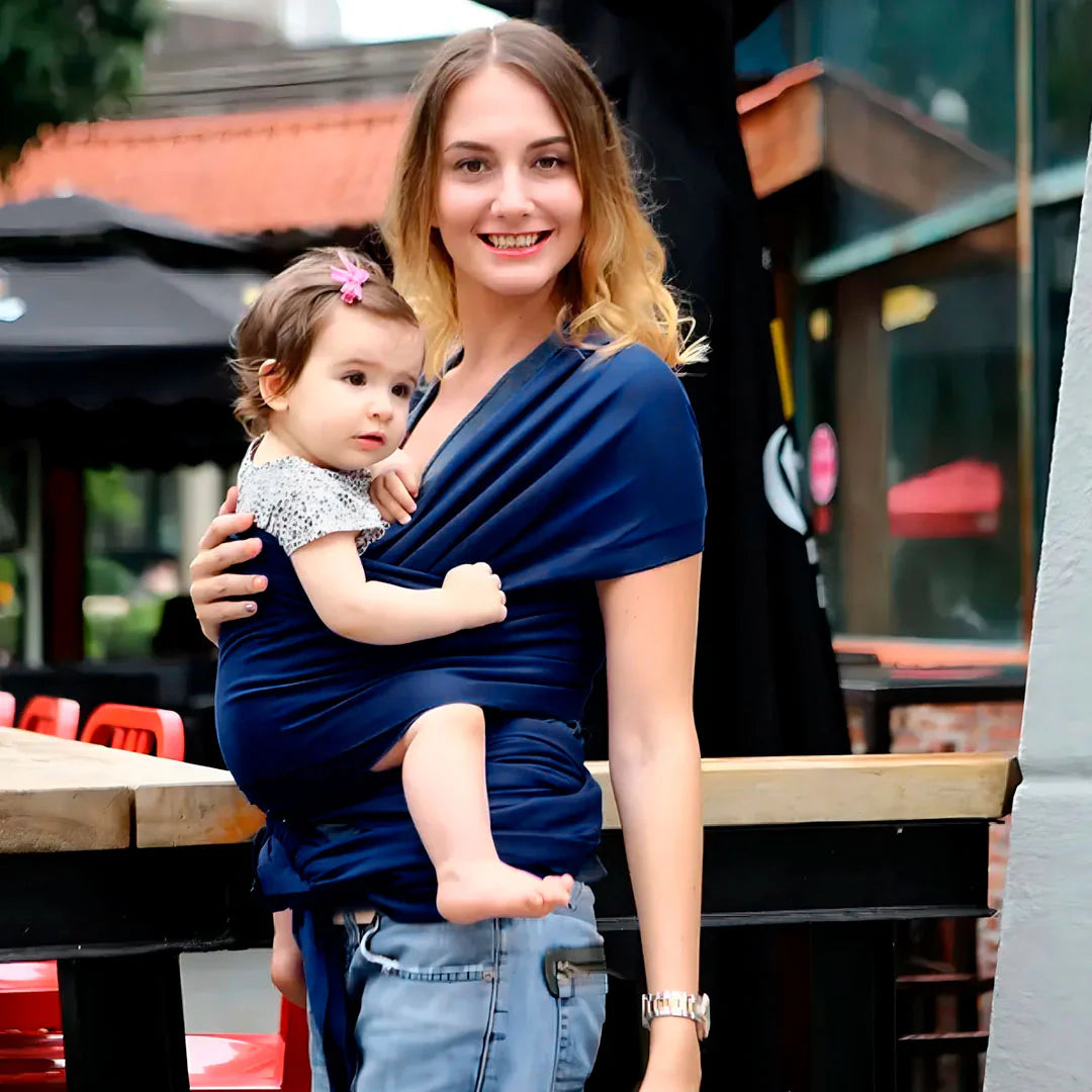 Fular Semi Elástico Canguro Para Recién Nacido