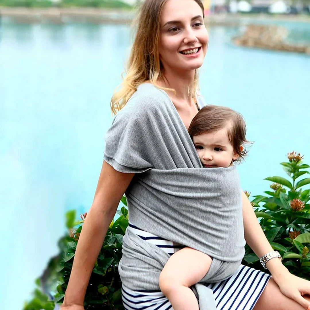 Fular Semi Elástico Canguro Para Recién Nacido