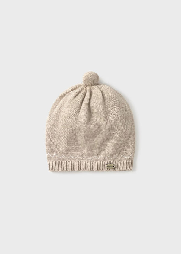Gorro Tejido Algodón Recién 9936 Café