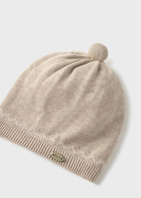 Gorro Tejido Algodón Recién 9936 Café