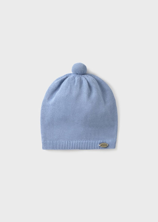 Gorro Tejido Algodón Recién 9936 Azul