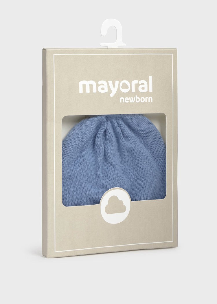 Gorro Tejido Algodón Recién 9936 Azul