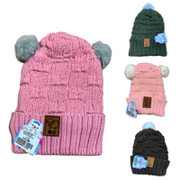 Gorros Tejidos En Lana Crochet MC